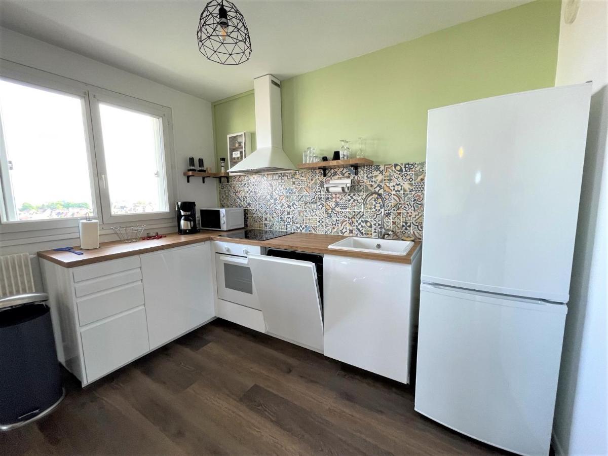 Brossolette Appartement T2 Spacieux Et Lumineux Balcon Vue Degagee 兰斯 外观 照片